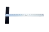 Hovedlineal 50 cm i Aluminium - Standardgraph